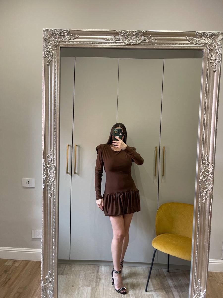 Lovely Sisters Abito Clarissa Marrone