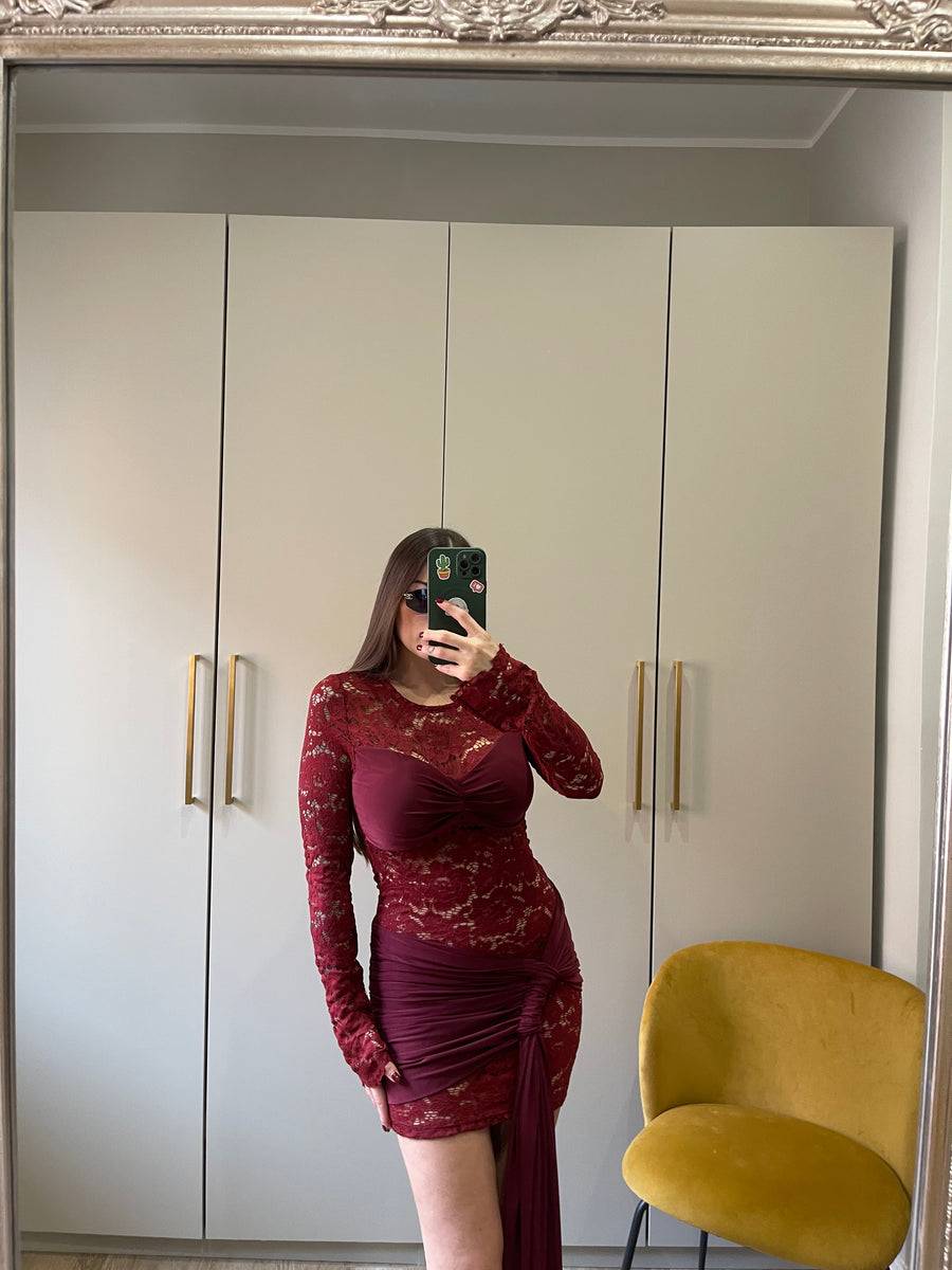 Lovely Sisters Abito Dea Bordeaux