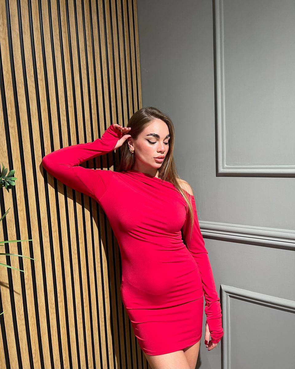 Lovely Sisters Abito Kim Rosso