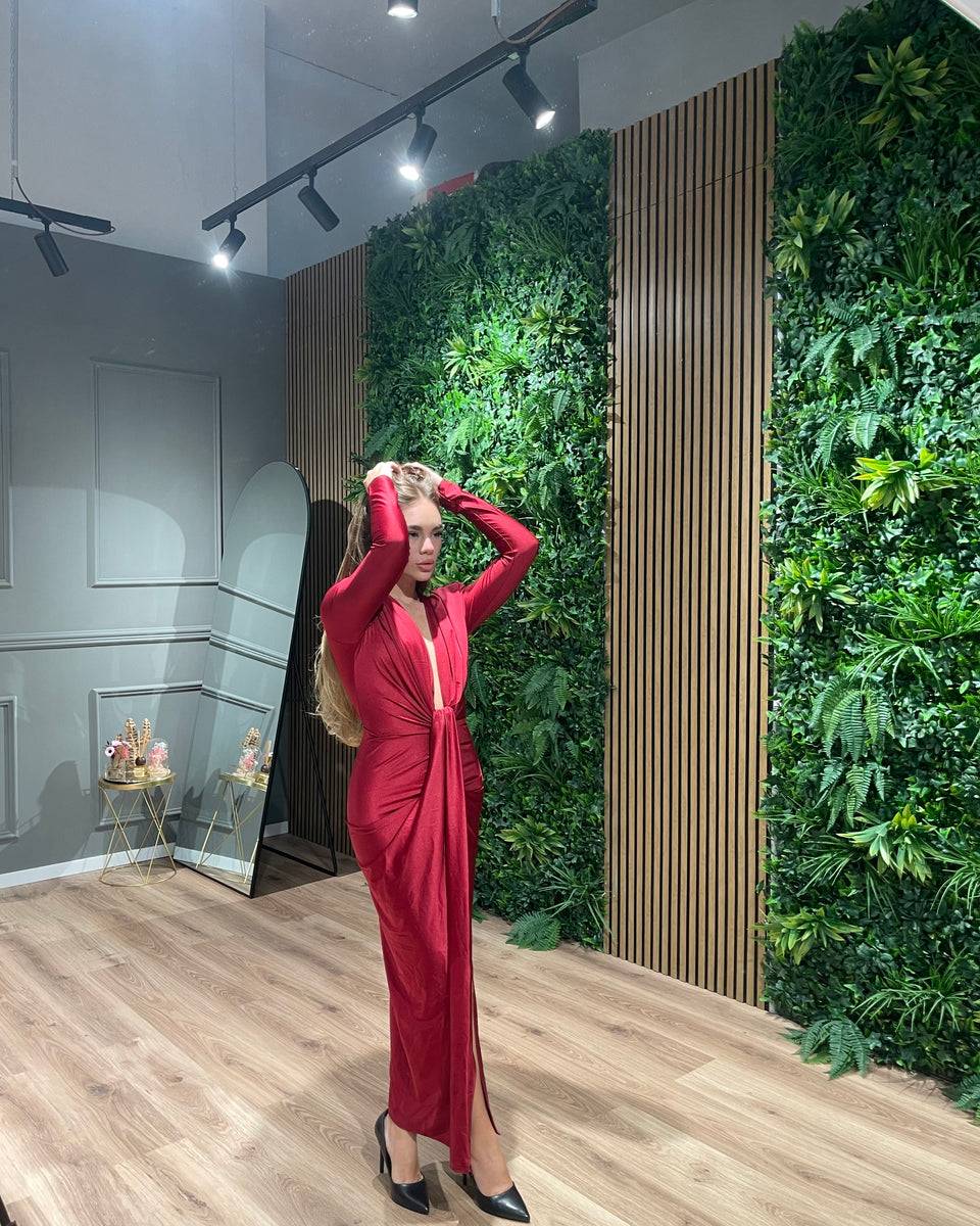 Lovely Sisters Abito Valery Bordeaux