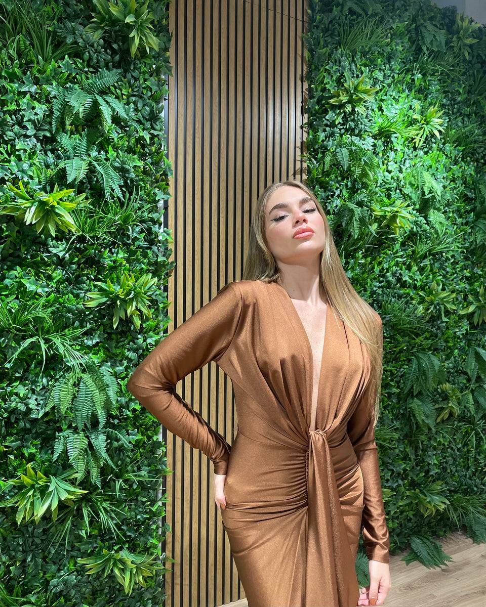 Lovely Sisters Abito Valery Marrone