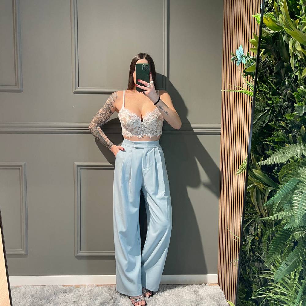 Lovely Sisters Bralette In Pizzo Bianco