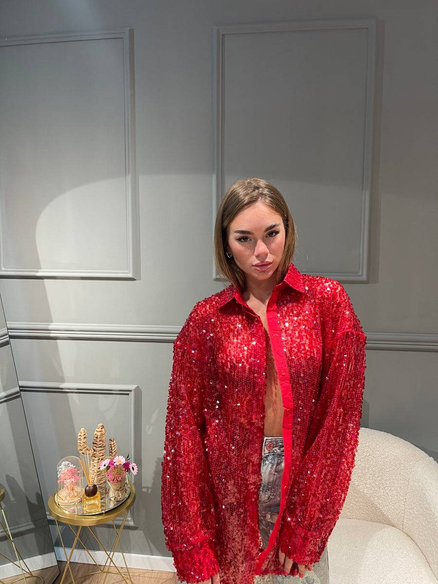 Lovely Sisters Camicia Nives Rossa