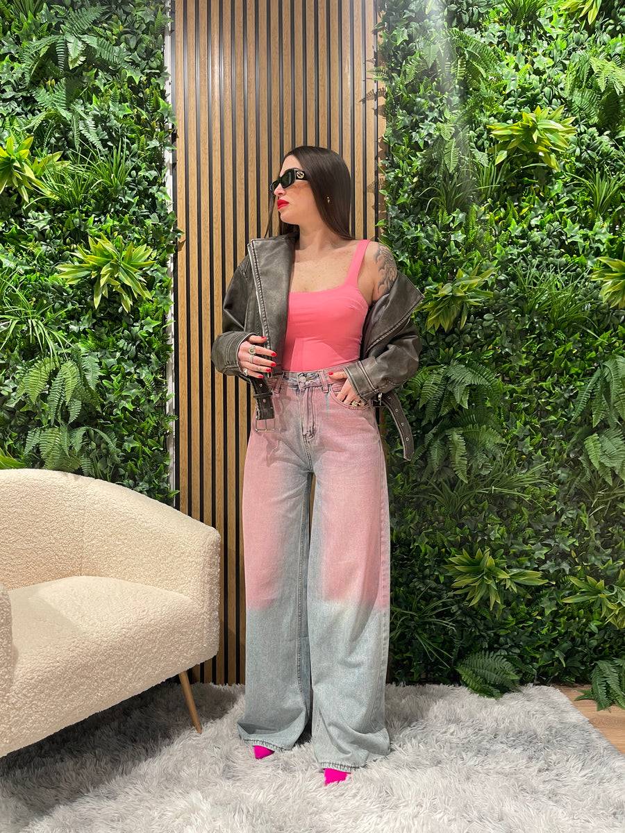 Lovely Sisters Chiodo Eco Pelle Grigio