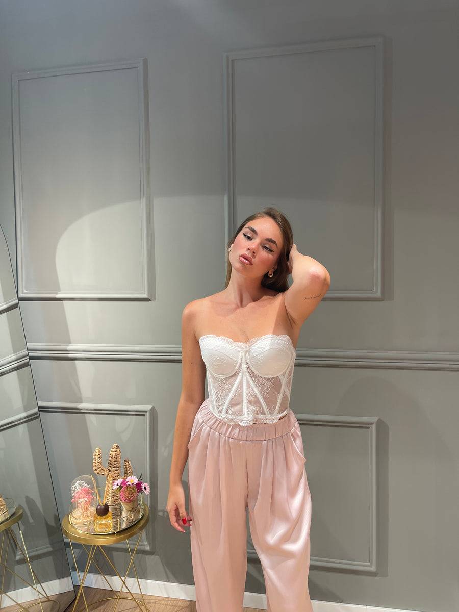 Lovely Sisters Corpetto Dafne Bianco