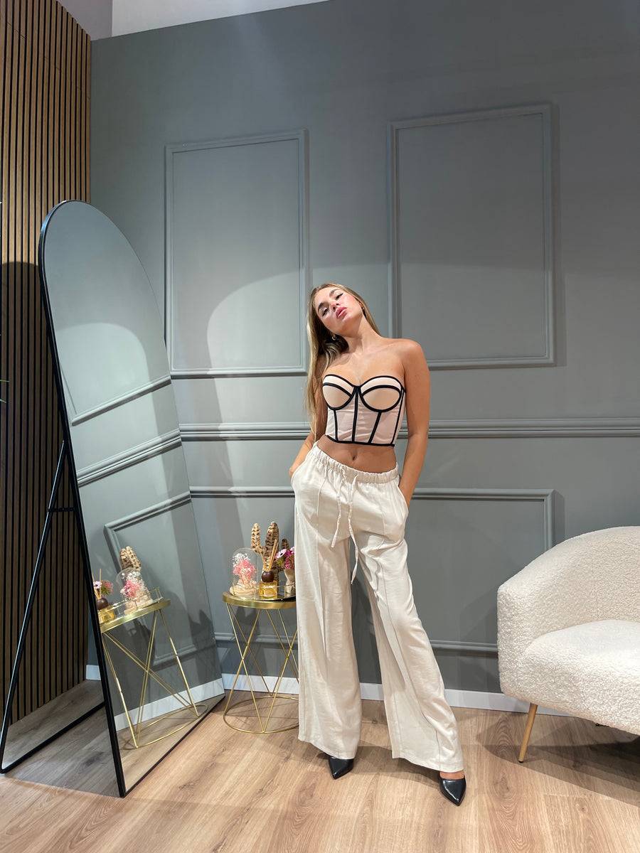 Lovely Sisters Corpetto Panna Giuly