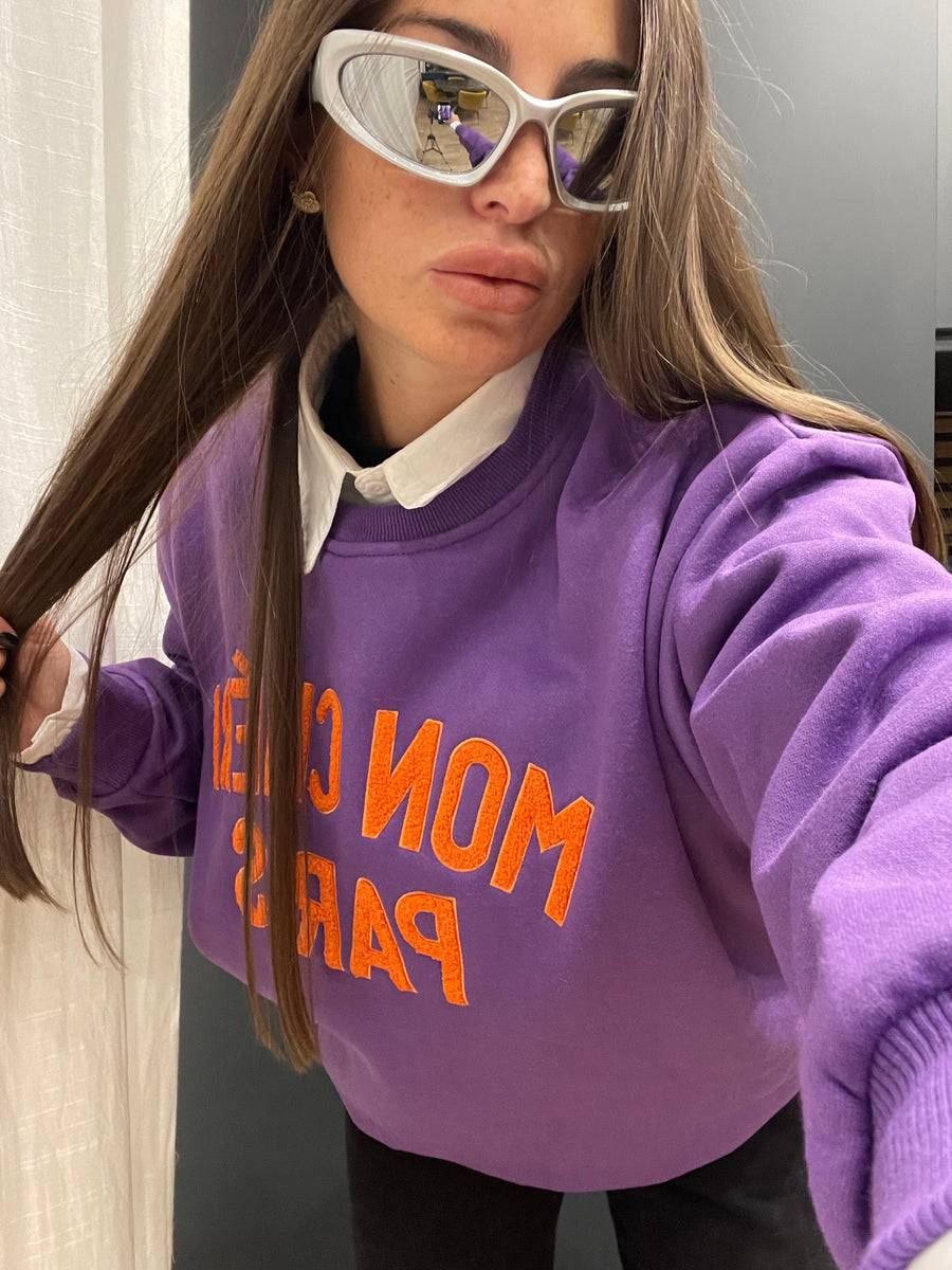 Lovely Sisters Felpa Mon Cheri Viola