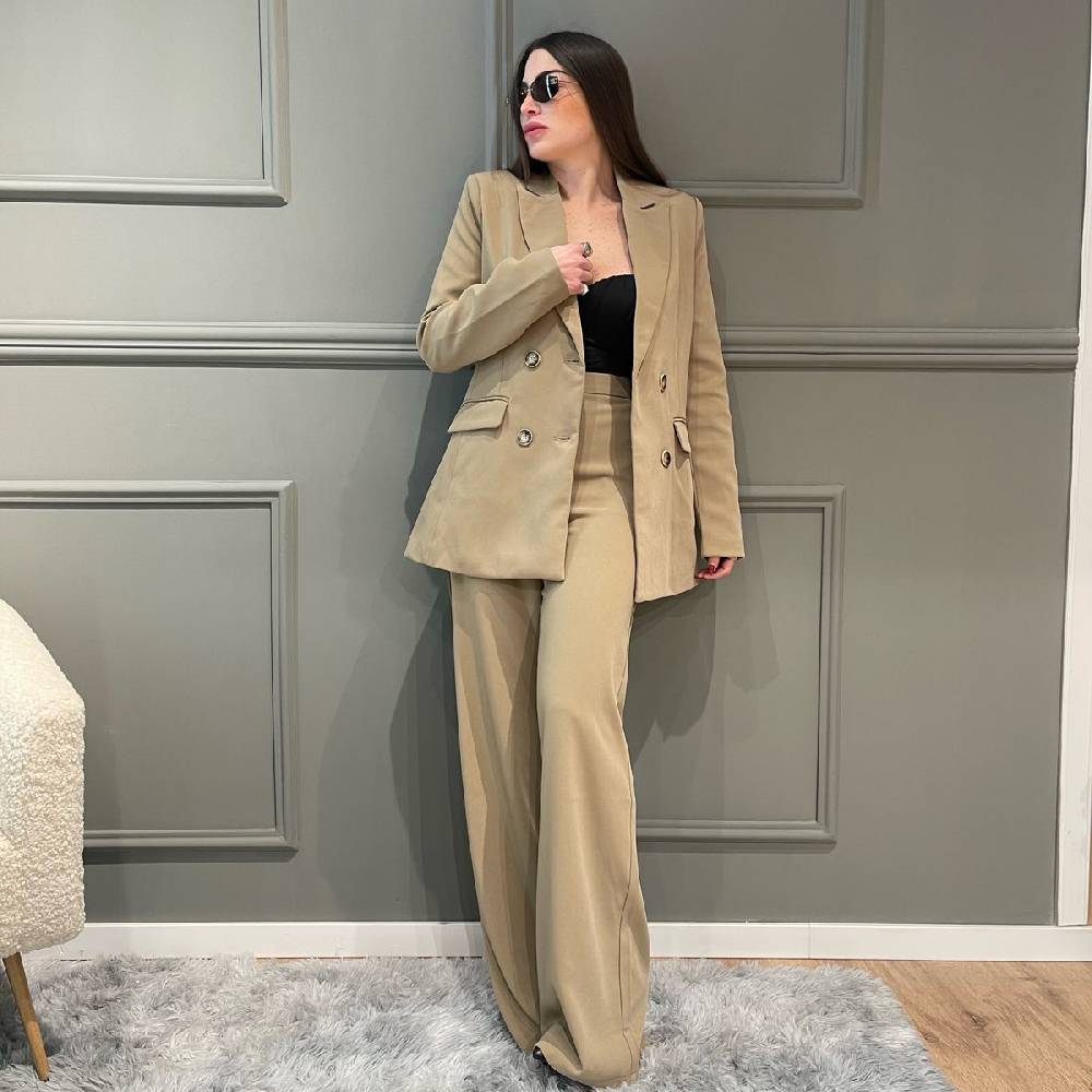 Lovely Sisters Giacca Doppio Petto Tinta Unita