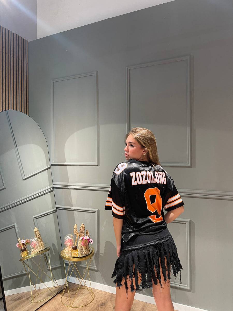 Lovely Sisters Gonna Frangia Nero