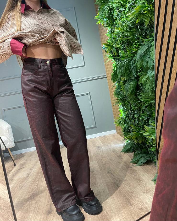 Lovely Sisters Jeans bordeaux