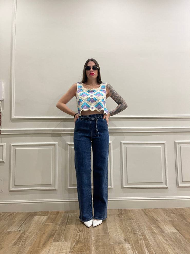 Lovely Sisters Jeans lavaggio scuro