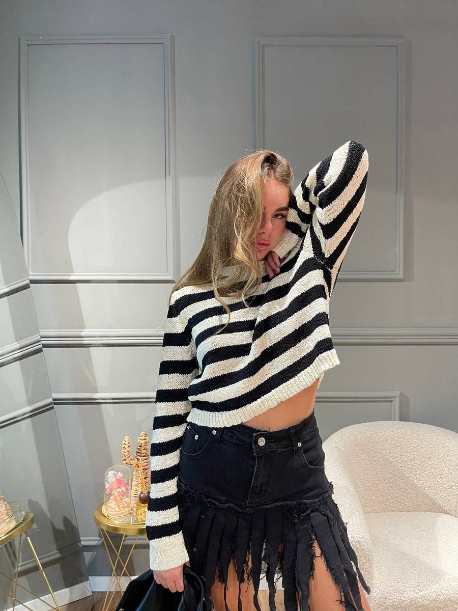 Lovely Sisters Maglia A Righe In Filo