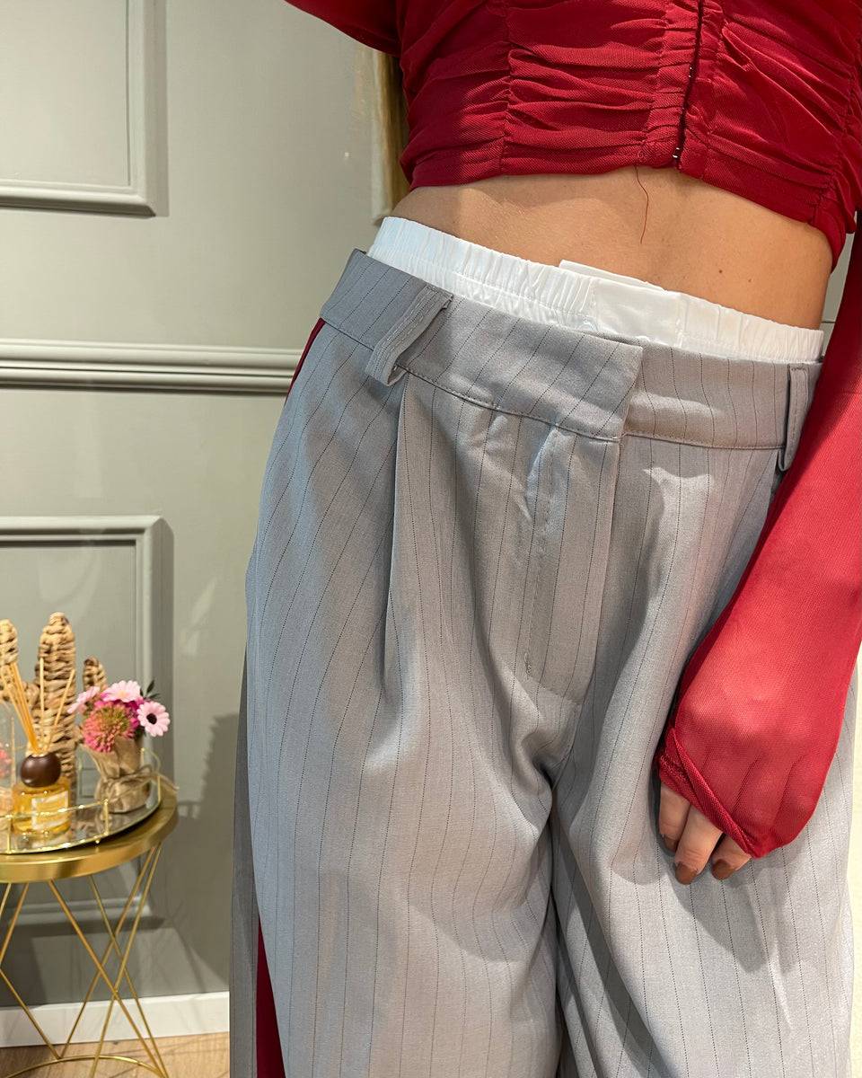 Lovely Sisters Pantalone Con Banda Laterale