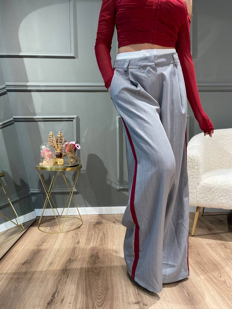 Lovely Sisters Pantalone Con Banda Laterale