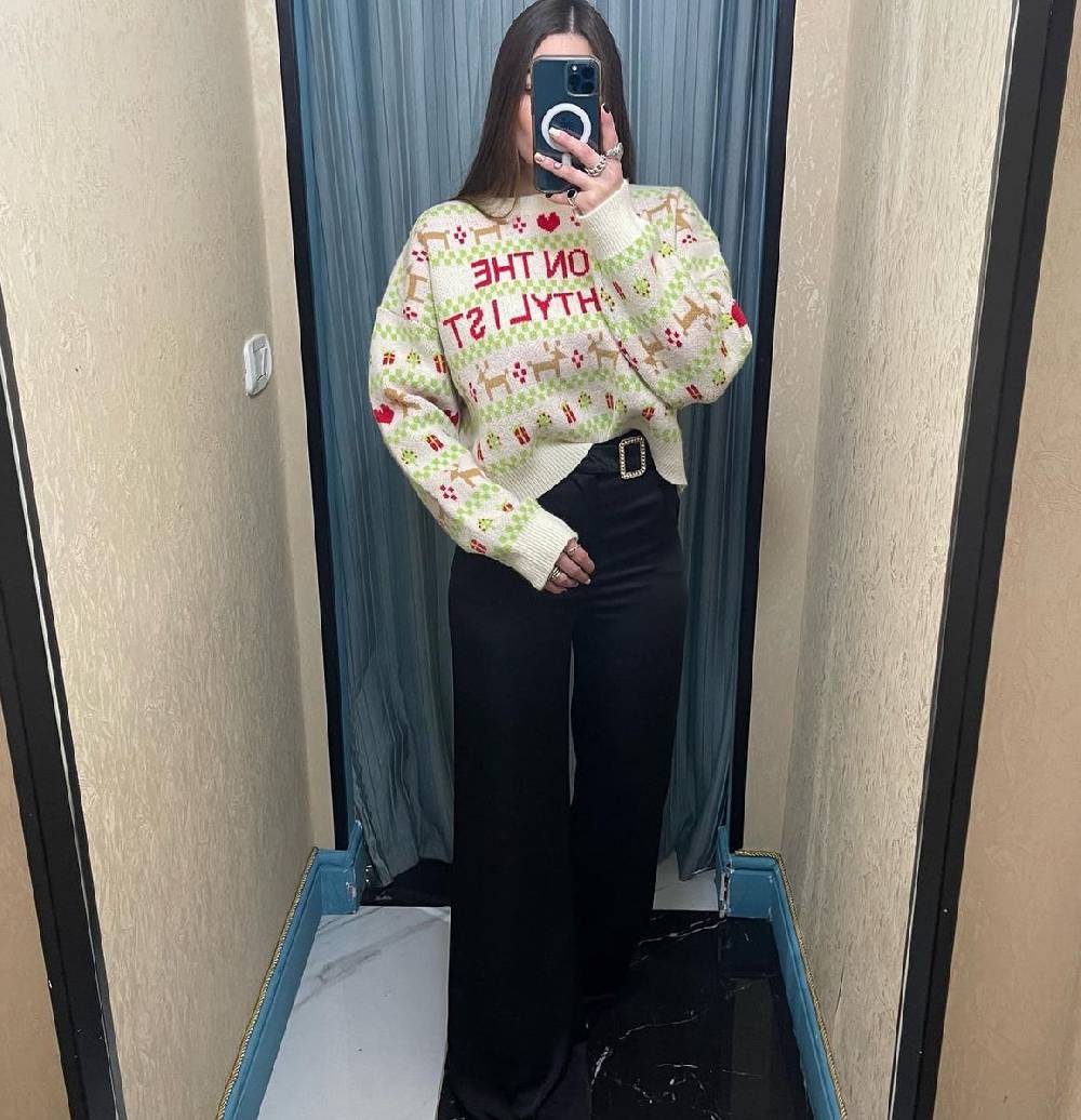 Lovely Sisters Pantalone Effetto Raso