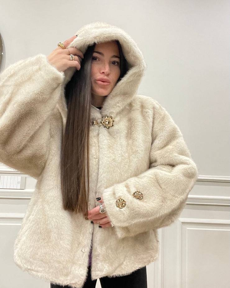 Lovely Sisters Pelliccia Morgana Beige