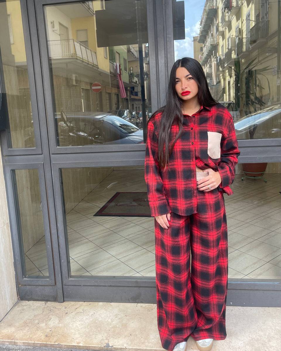 Lovely Sisters Set Square Rosso