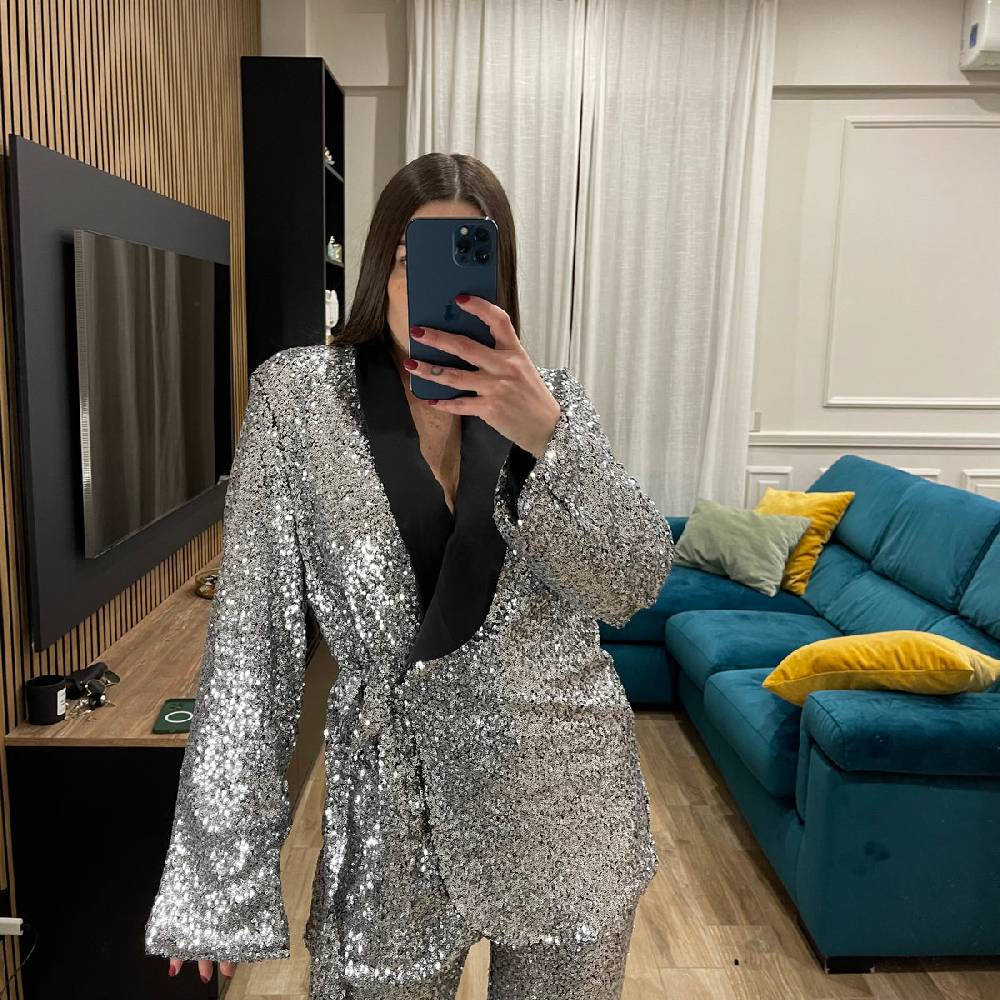 Lovely Sisters Tailleur In Paillettes