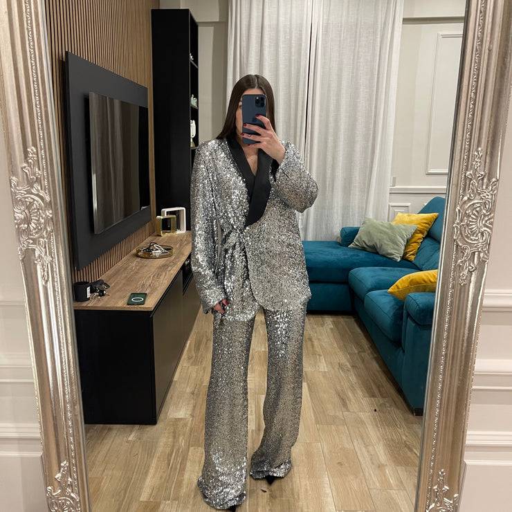 Lovely Sisters Tailleur in paillettes