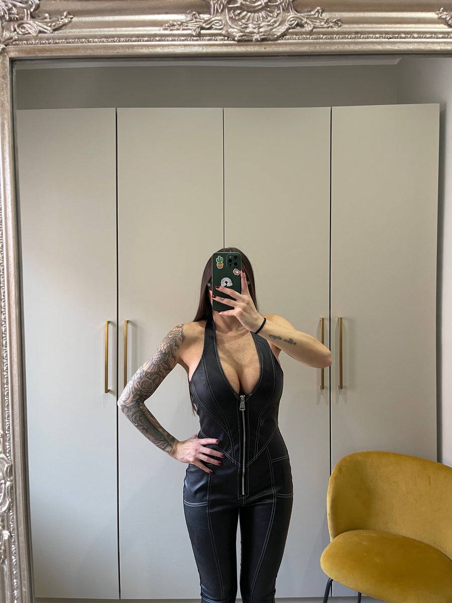 Lovely Sisters Tuta Eco Pelle Ester