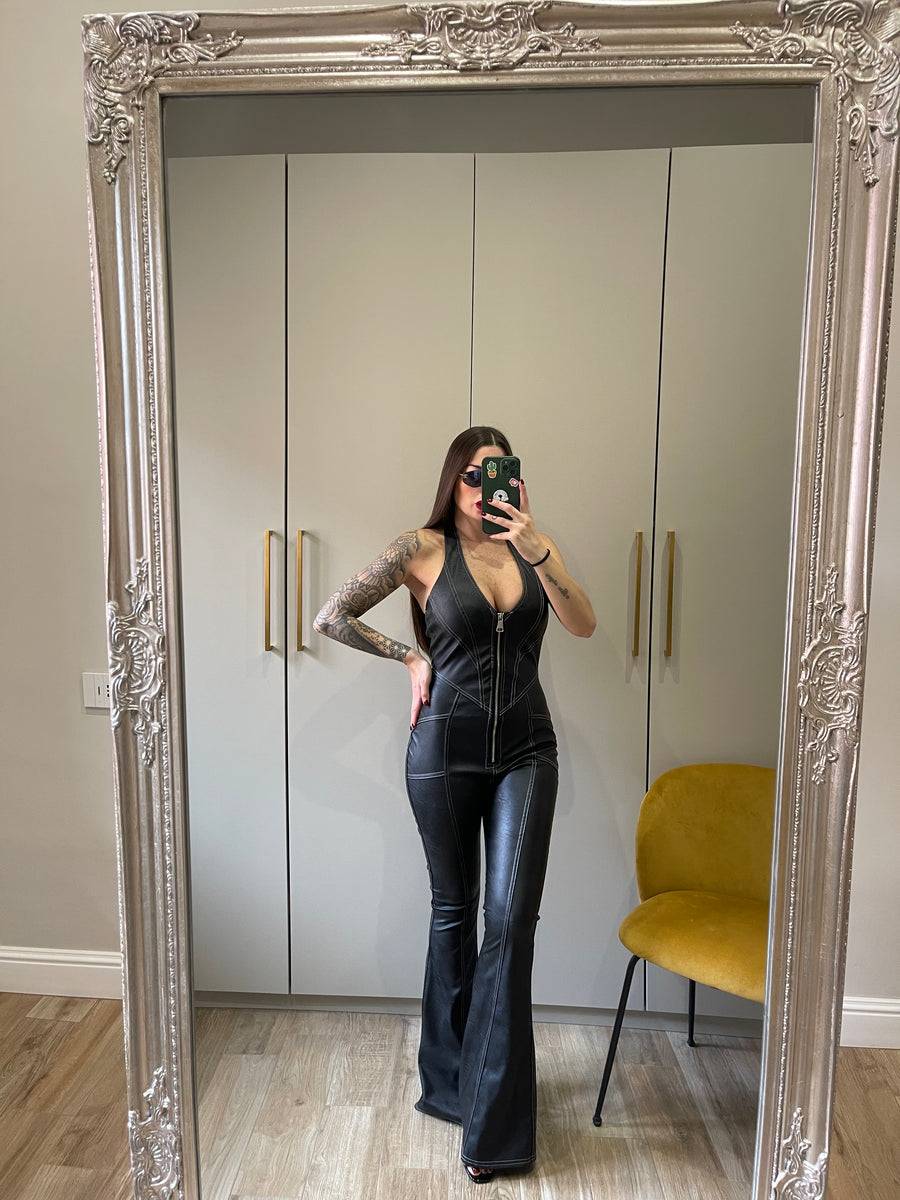 Lovely Sisters Tuta Eco Pelle Ester