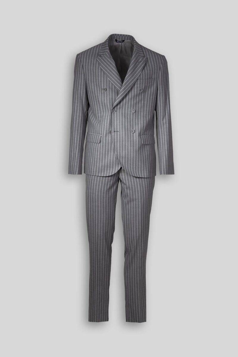 Luca Bertelli Abito doppiopetto gessato