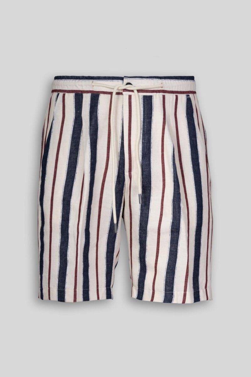 Luca Bertelli Bermuda a righe