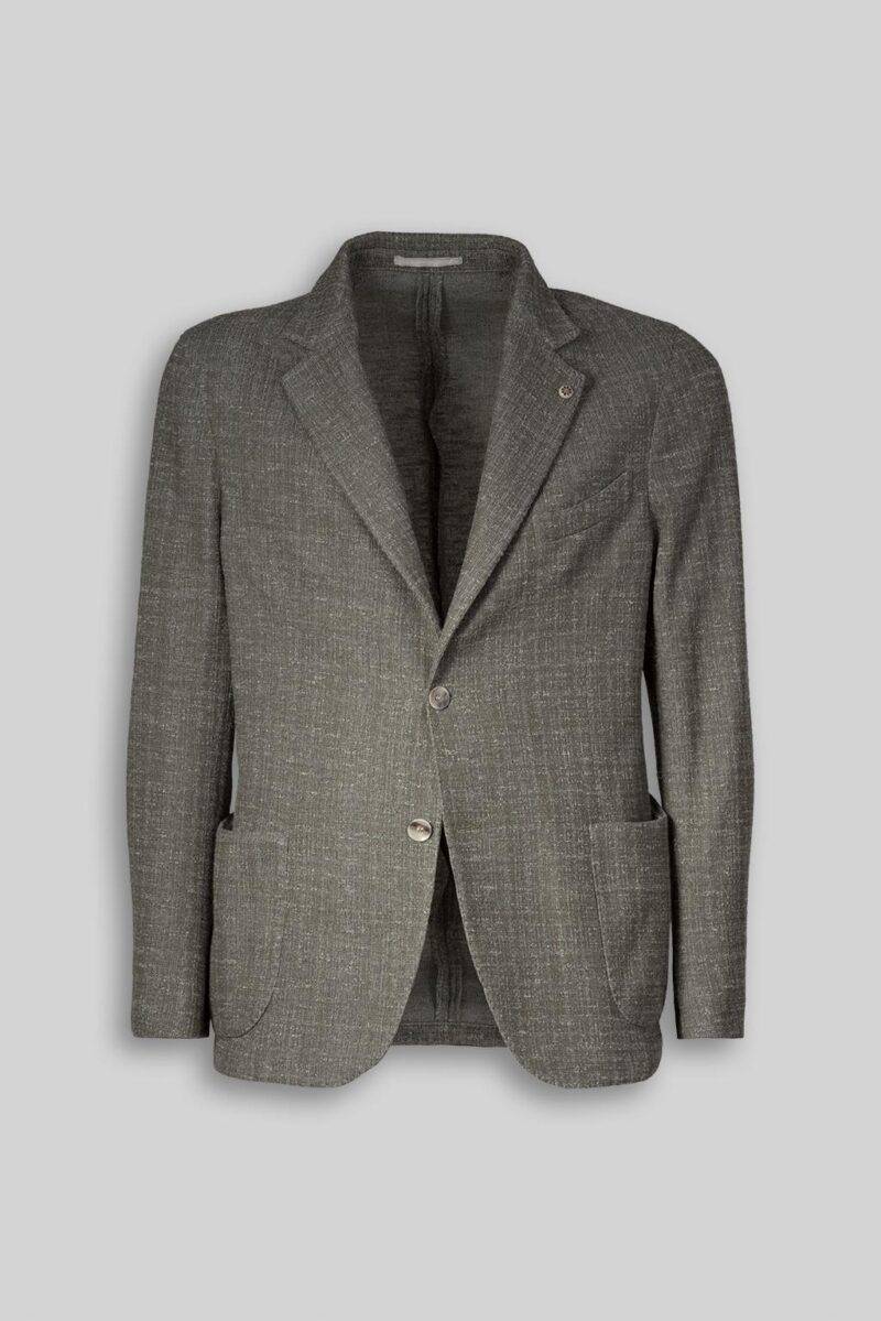 Luca Bertelli Giacca a maglia fiammata