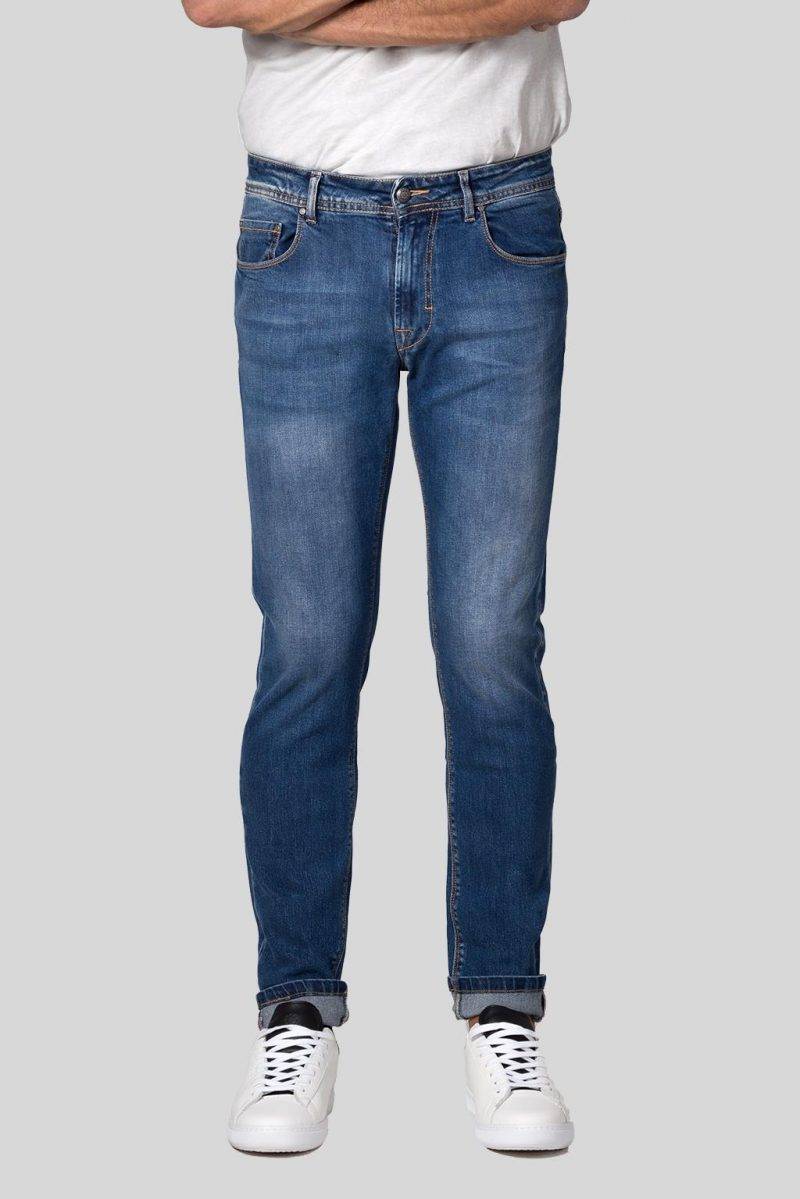 Luca Bertelli Jeans stone washed