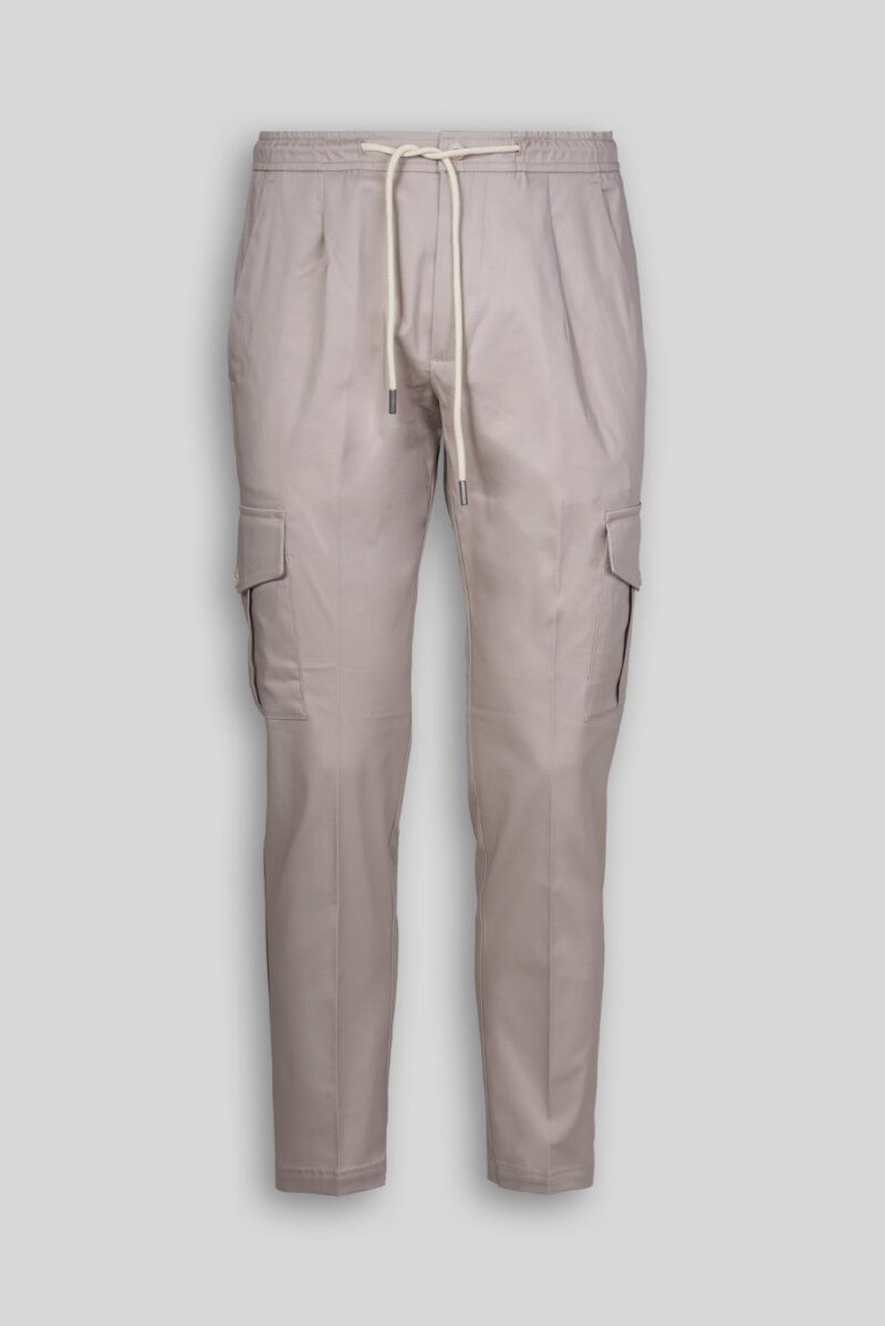 Luca Bertelli Pantalone cargo con coulisse