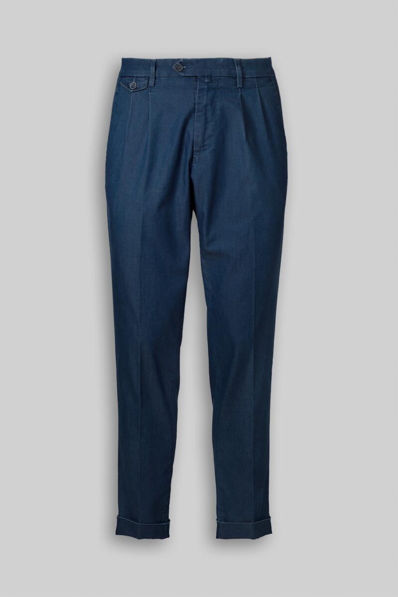 Luca Bertelli Pantalone effetto denim
