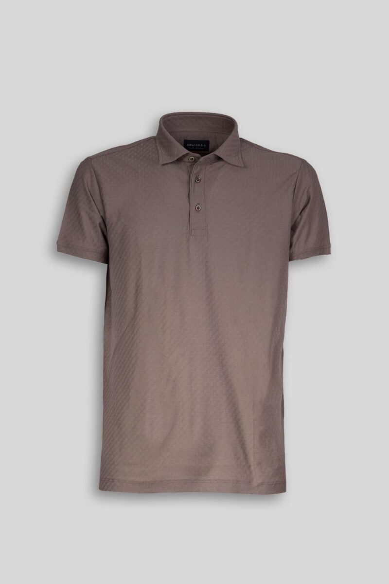 Luca Bertelli Polo in cotone armaturato