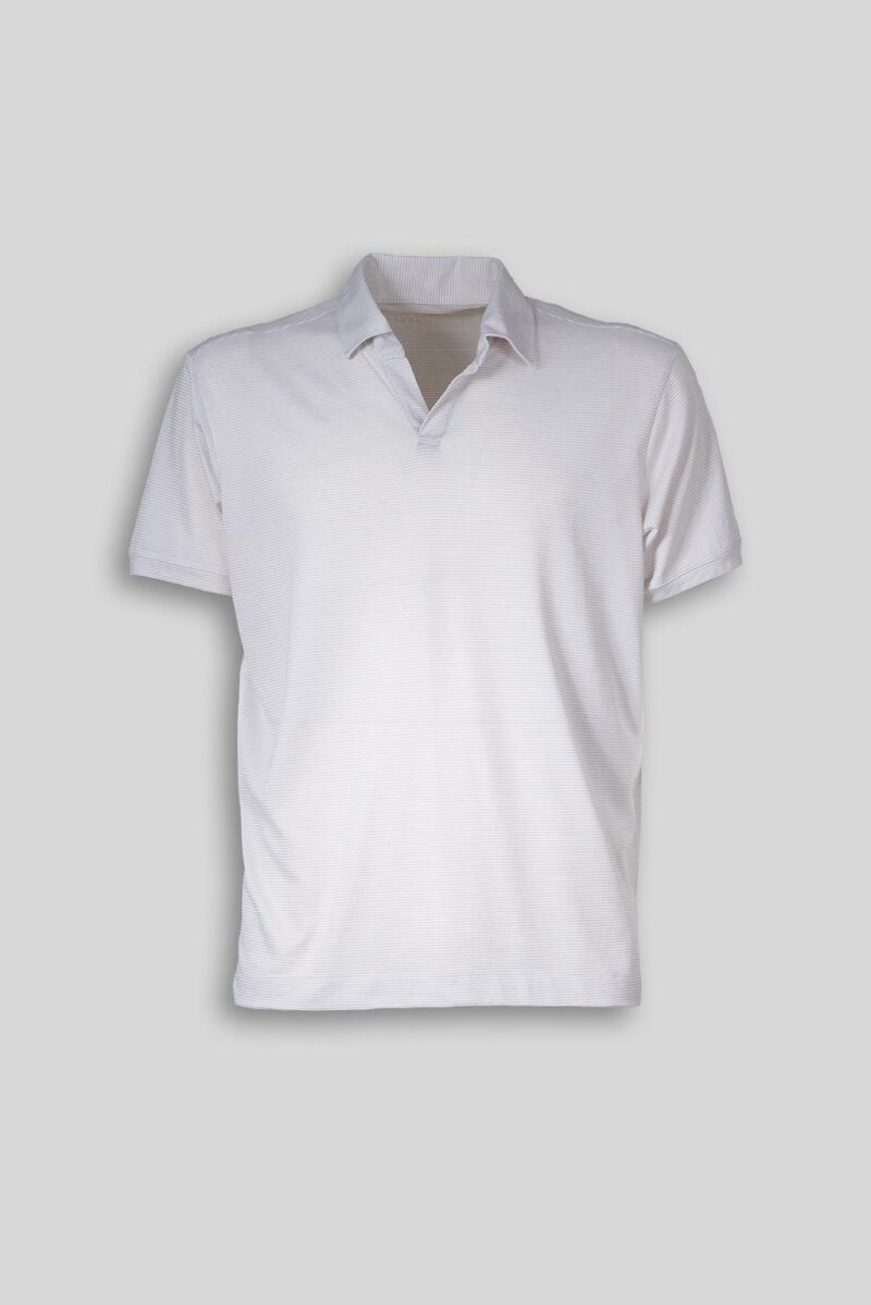 Luca Bertelli Polo in tessuto tecnico