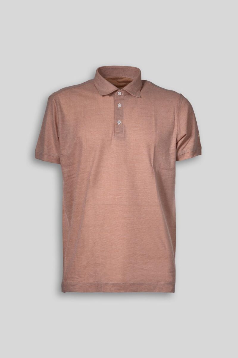 Luca Bertelli Polo piquet bicolore