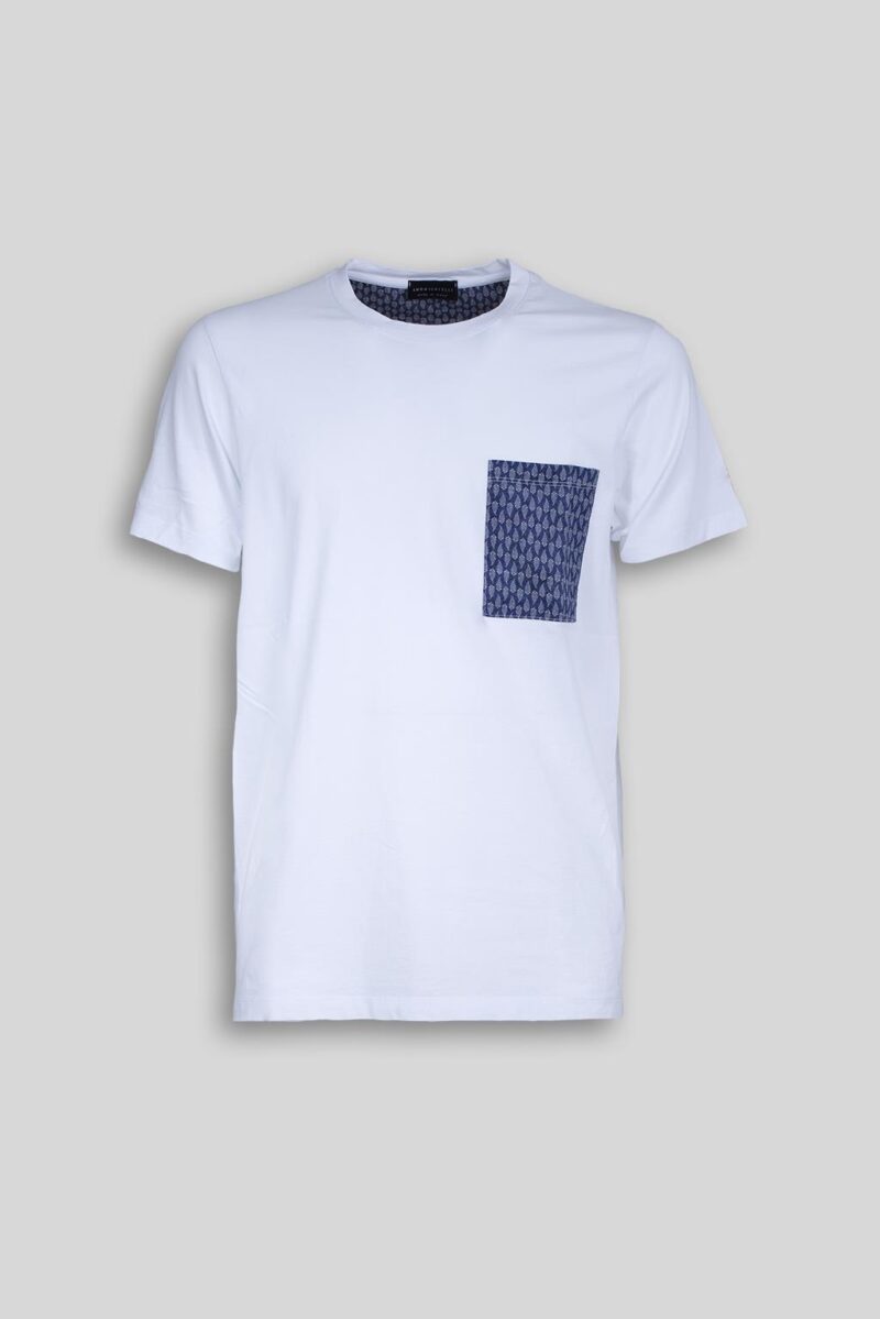 Luca Bertelli T-shirt con taschino