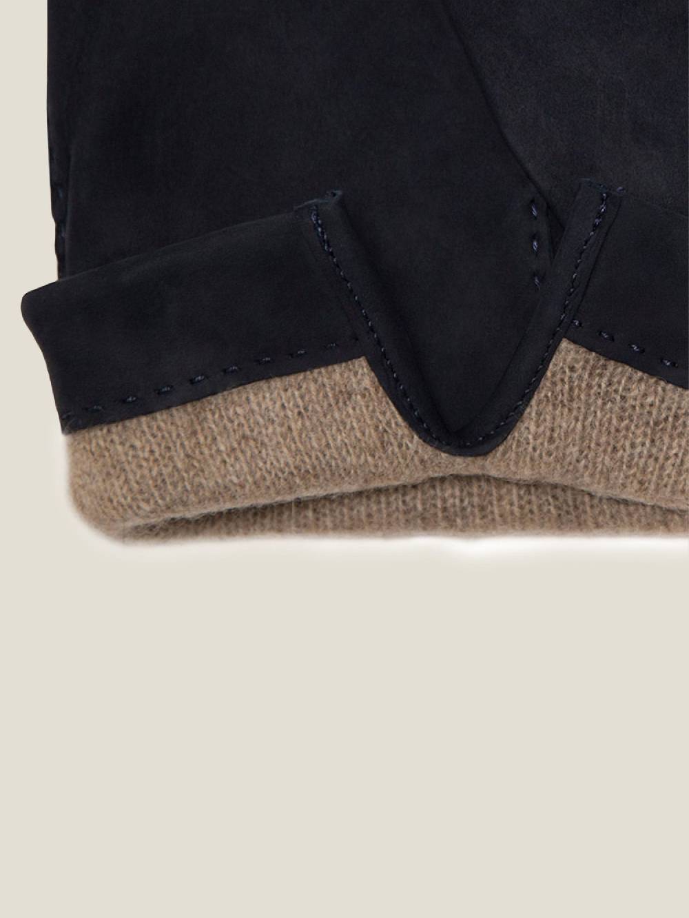 Luca Faloni GuantiPelle Scamosciata Foderata In Cachemire