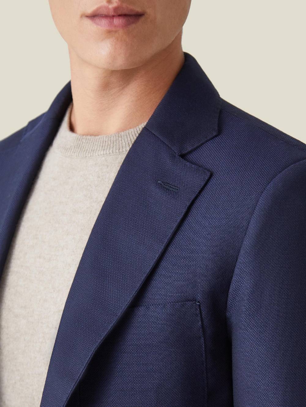 Luca Faloni Blazer Leggero Da ViaggioLana Vergine