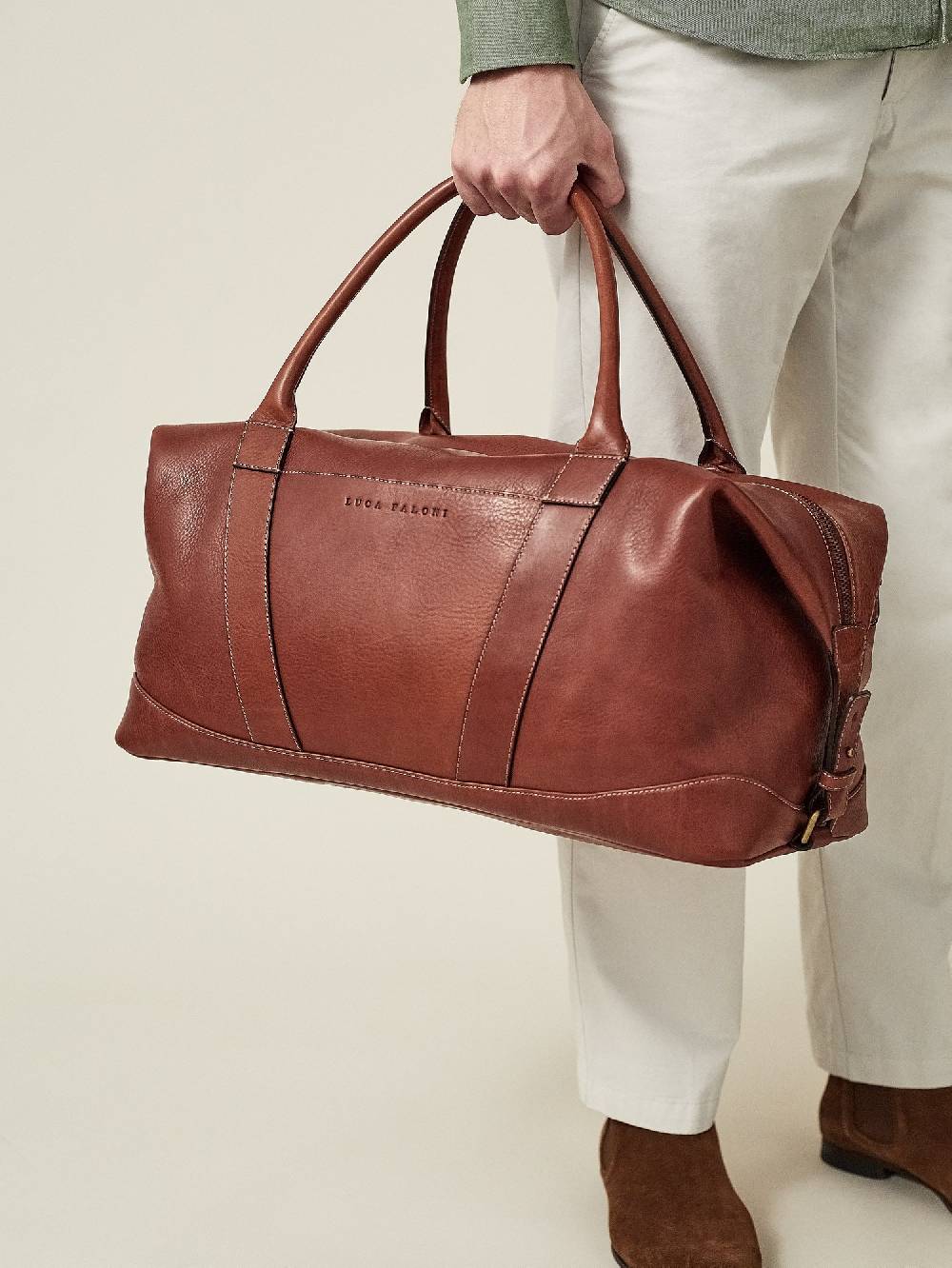 Luca Faloni Borsa Da ViaggioPelle