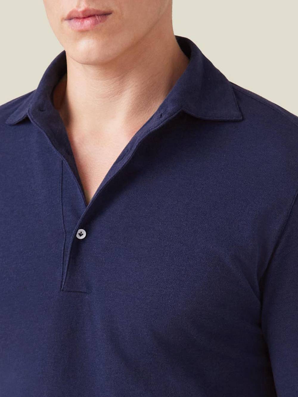 Luca Faloni Brera Polo Piqué Di Cotone