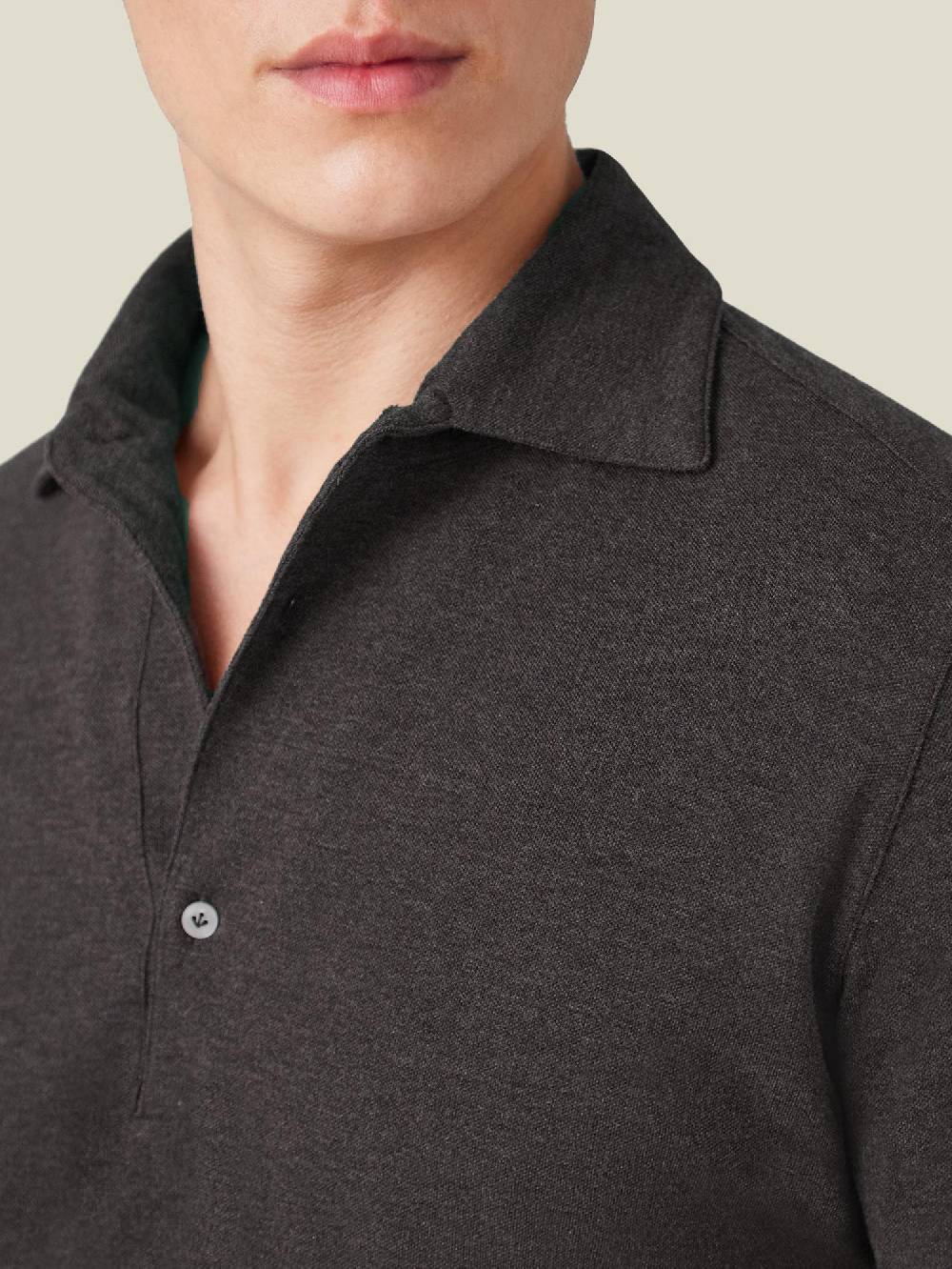 Luca Faloni Brera Polo Piqué Di Cotone