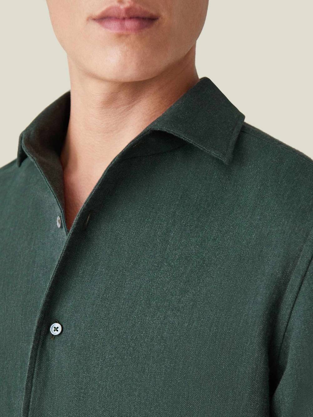 Luca Faloni Camicia ClassicaCashmere-Cotone