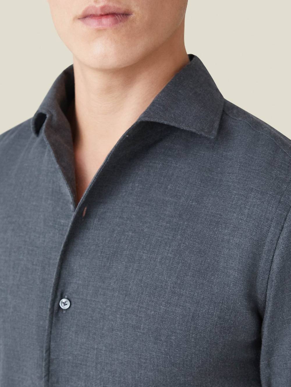 Luca Faloni Camicia ClassicaCashmere-Cotone