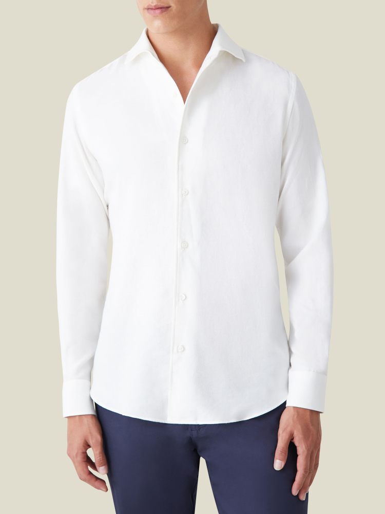 Luca Faloni camicia classicaCashmere-Cotone