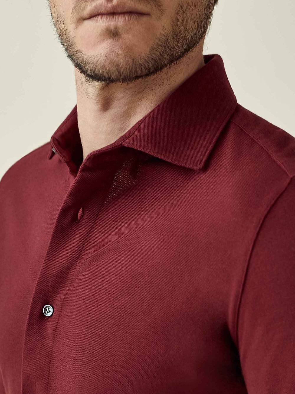 Luca Faloni Camicia SienaCotone Piqué