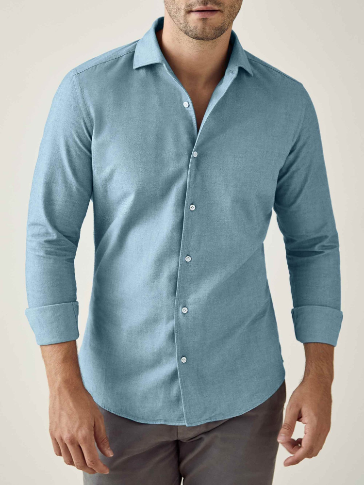 Luca Faloni CamiciaCotone spazzolato