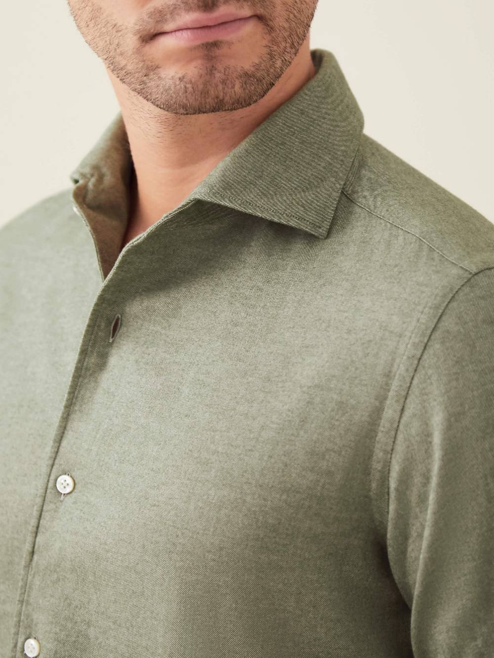 Luca Faloni CamiciaCotone Spazzolato