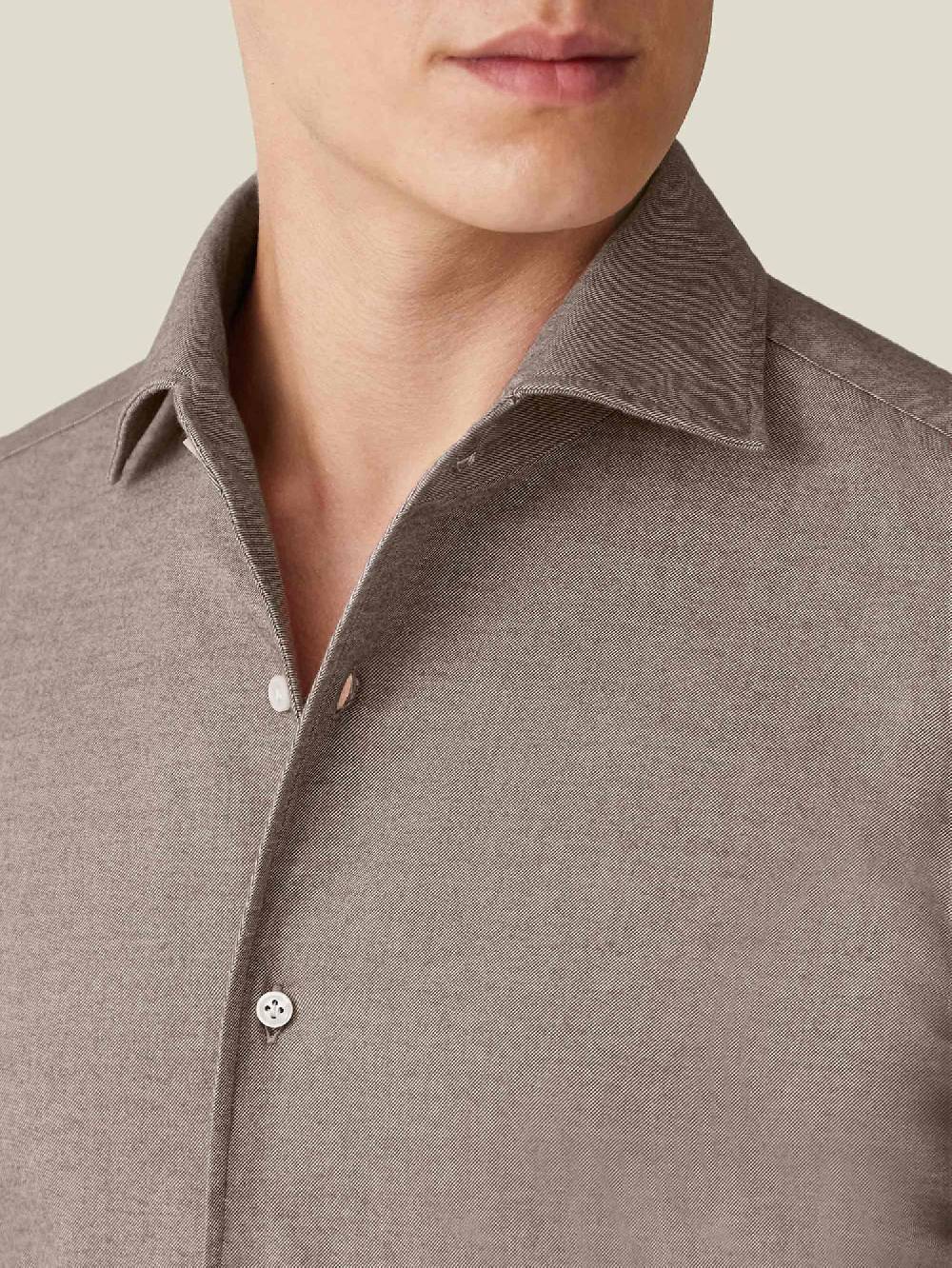 Luca Faloni CamiciaCotone Spazzolato