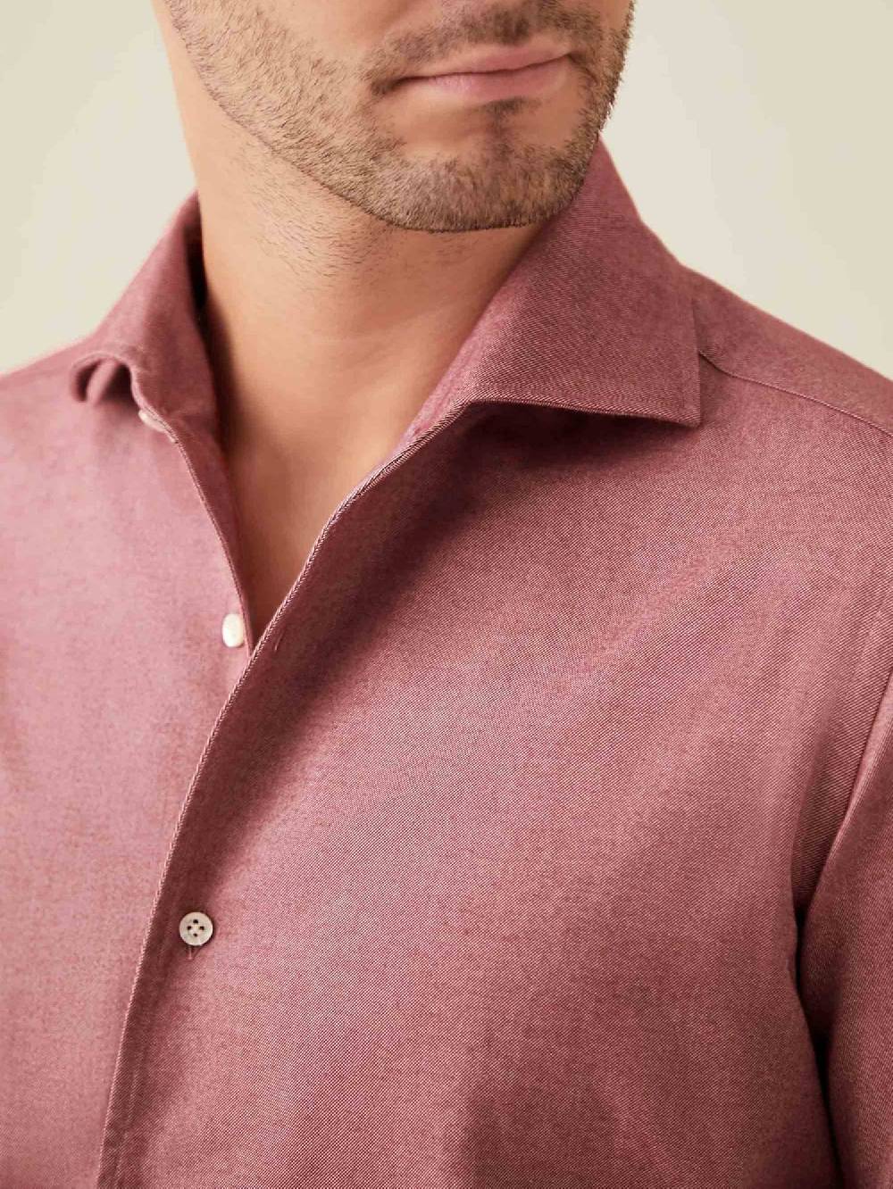 Luca Faloni CamiciaCotone Spazzolato