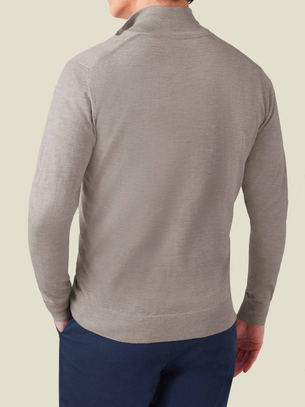 Luca Faloni Cardigan Con ZipSeta-Cashmere