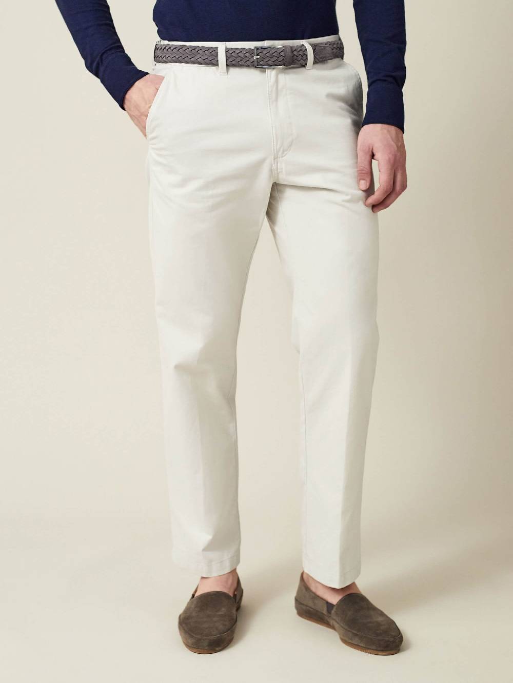 Luca Faloni CinturaPelle Scamosciata Intrecciata